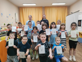 Встреча с инспектором ГИБДД Встреча с инспектором ГИБДД.